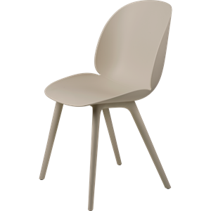 GUBI Beetle Utendørs Spisestol Plast Beige