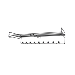 Maze Bill Hattehylle L 102 cm Sort