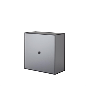 Audo-ramme 42 med Dør 21 x 42 x 42 Mørkegrå