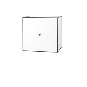 Audo-ramme 49 med Dør og Hylle 42 x 49 x 49 Hvit