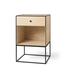 Audo Frame 49 Sidebord med 1 Skuff i Eik