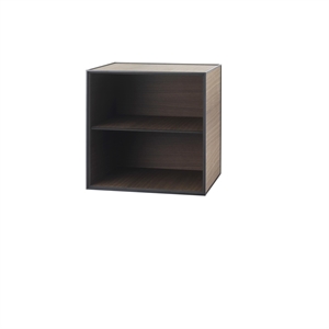 Audo-ramme 49 med Hylle 42 x 49 x 49 Røkt Eik