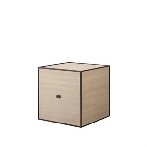 Audo-ramme 35 med Dør 35 x 35 x 35 Eik