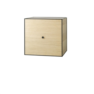 Audo-ramme 49 med Dør og Hylle 42X49X49 Eik