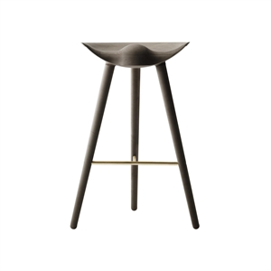 Audo ML42 Barkrakk Svartbeiset Brun Oljet Eik/ Messing