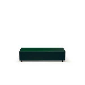 Established & Sons Bloc Salongbord med Skuff L120 Lys Flaskegrønn/furugrønn/signalgrønn