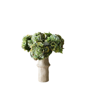 Botané Olivenhortensiabukett Grønn