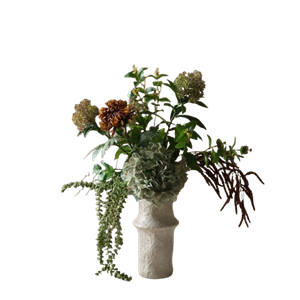 Botané Rustikk Innhøstingsbukett Brun