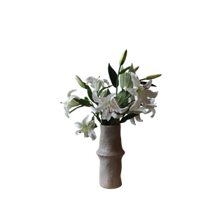 Botané Elegant Liljebukett Hvit