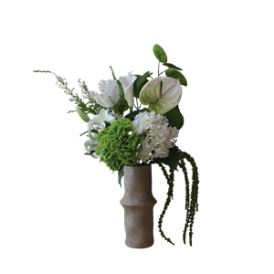 Botané Greenie Bukett Hvit/ Grønn