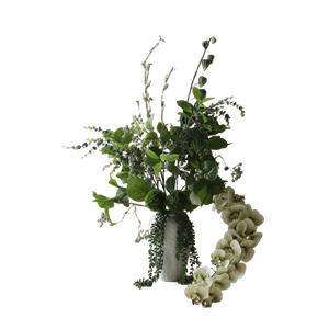Botané Jungelkamuflasjebukett Grønn