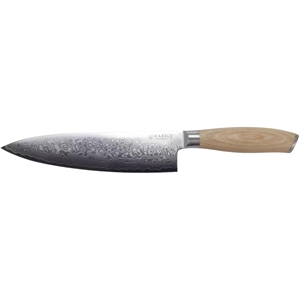 Mareld Akio japansk kokkekniv 21 cm lyst tre