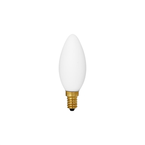 Tala Candle E14 LED-pære 4W 2000-3000K Dim-til-varm Matt Porselen