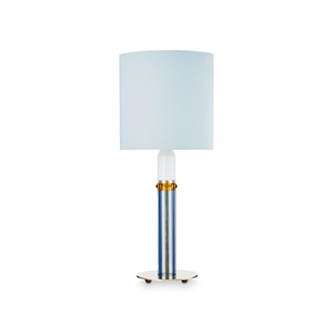 Design by Us Carnival No. 1 Bordlampe Lyseblå/ Brun/ Hvit