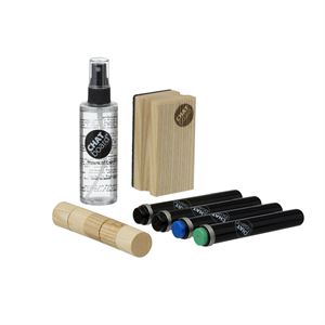 Chat Board Woody startsett for brett eik/ Sort/ Blå/ Grønn