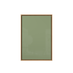 Dynamisk fleksibel veggramme for tavle 100x150 Matt eik