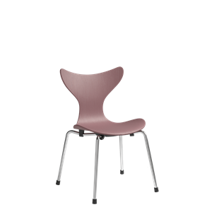 Fritz Hansen Lilje Barnestol Krom/630 Villrosa