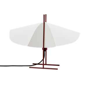 Motarasu Cho Bordlampe Hvit/ Terrakotta