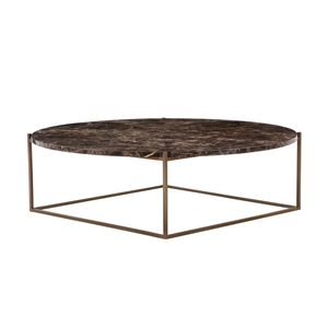 Wendelbo Circle Salongbord Ø100 Emperador Marmor