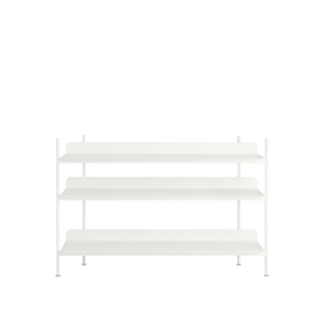 Muuto Compile Hyllesystem 2 Hvit