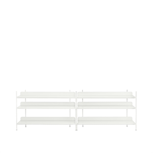 Muuto Compile Hyllesystem 6 Hvit