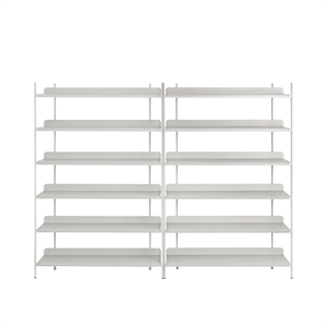 Muuto Compile Hyllesystem 8 Grå