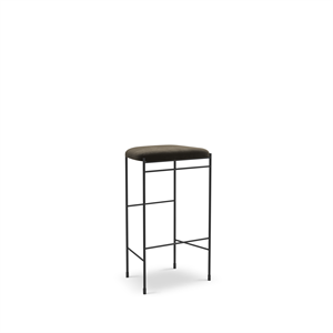 New Works Covent Barstol Høy Skinntrukket Havana 30258