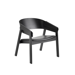 Muuto Trekk til Lenestol i Skinn, Sort