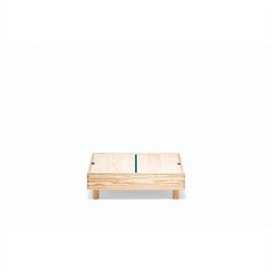 Established & Sons Kasse nr. 3 Sidebord L118 Tre/ Grønn