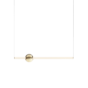 Lee Broom Orion Tube Light Taklampe Hvit/Gull