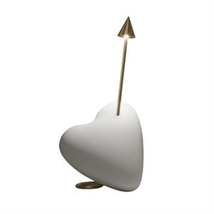 Karman Kuore Bordlampe Hvit