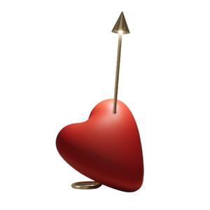 Karman Kuore Bordlampe Rød