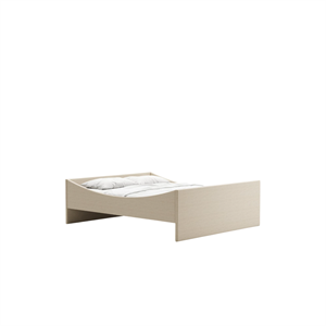 Rye Sleep buet sengeramme 140x200 lys Beige