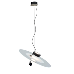 Stilnovo Bascula Taklampe Hvit/ Nikkel