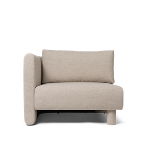 Ferm Living Dase Modul Sofa Venstre Myk Bouclé/Naturlig