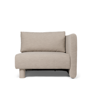 Ferm Living Dase Modular Sofa Høyre Myk Bouclé/Naturlig