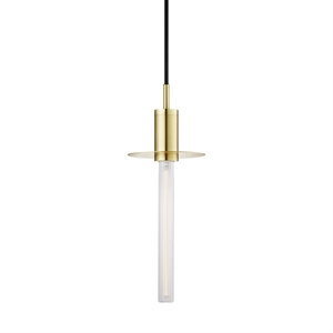 Design By Us Liberty Disc- Taklampe Børstet Gull