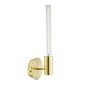 Design By Us Liberty Enkel Vegglampe Børstet Gull