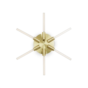 Design By Us Liberty Star Vegglampe Børstet Gull