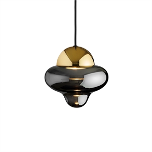 Design By Us Nutty Taklampe Røykfarget/Gull