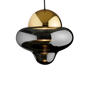 Design By Us Nutty XL Taklampe Røykfarget/Gull