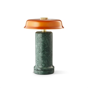 Design By Us Trip No. 2 Bærbar Lampe Moss Marmor/ Amber