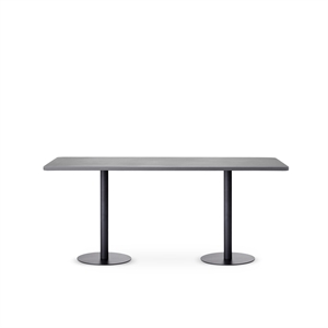 Design By Us Skins Salongbord 174x74 Sort/røykfarget