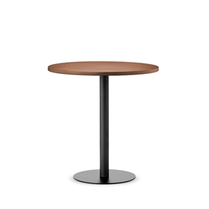 Design By Us Skins Salongbord Ø74 Sort/ Brandy