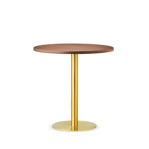 Design By Us Skins Salongbord Ø74 Gull/brandy