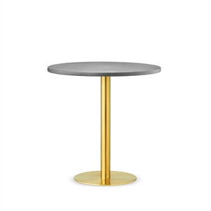 Design By Us Skins Salongbord Ø74 Gull/røyk