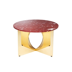 Design By Us This Is Art Salongbord Gull/bordeaux