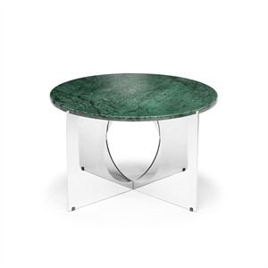 Design By Us This Is Art Salongbord Krom/ Grønn Marmor