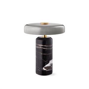 Design By Us Trip Bærbar Lampe Ask Marmor/ Grå