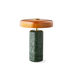Design By Us Trip Bærbar Lampe Moss Marmor/ Amber